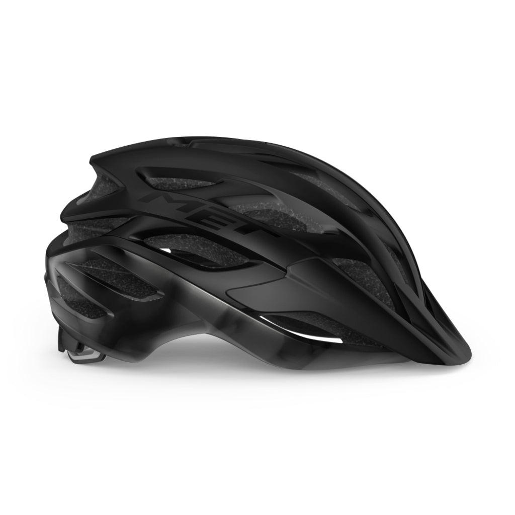 Fietshelm - MET - Veleno - Black Fietshelm - MET - Veleno - Black